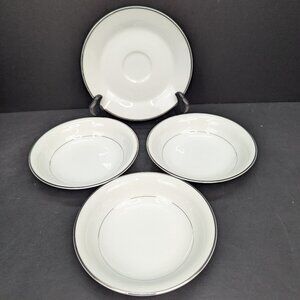 Mikasa Fine China Porcelain Westminster 5832 Replacement 1 Saucer 3 Dessert Bowl